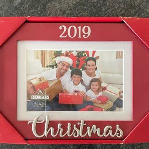 2019 Christmas picture frame